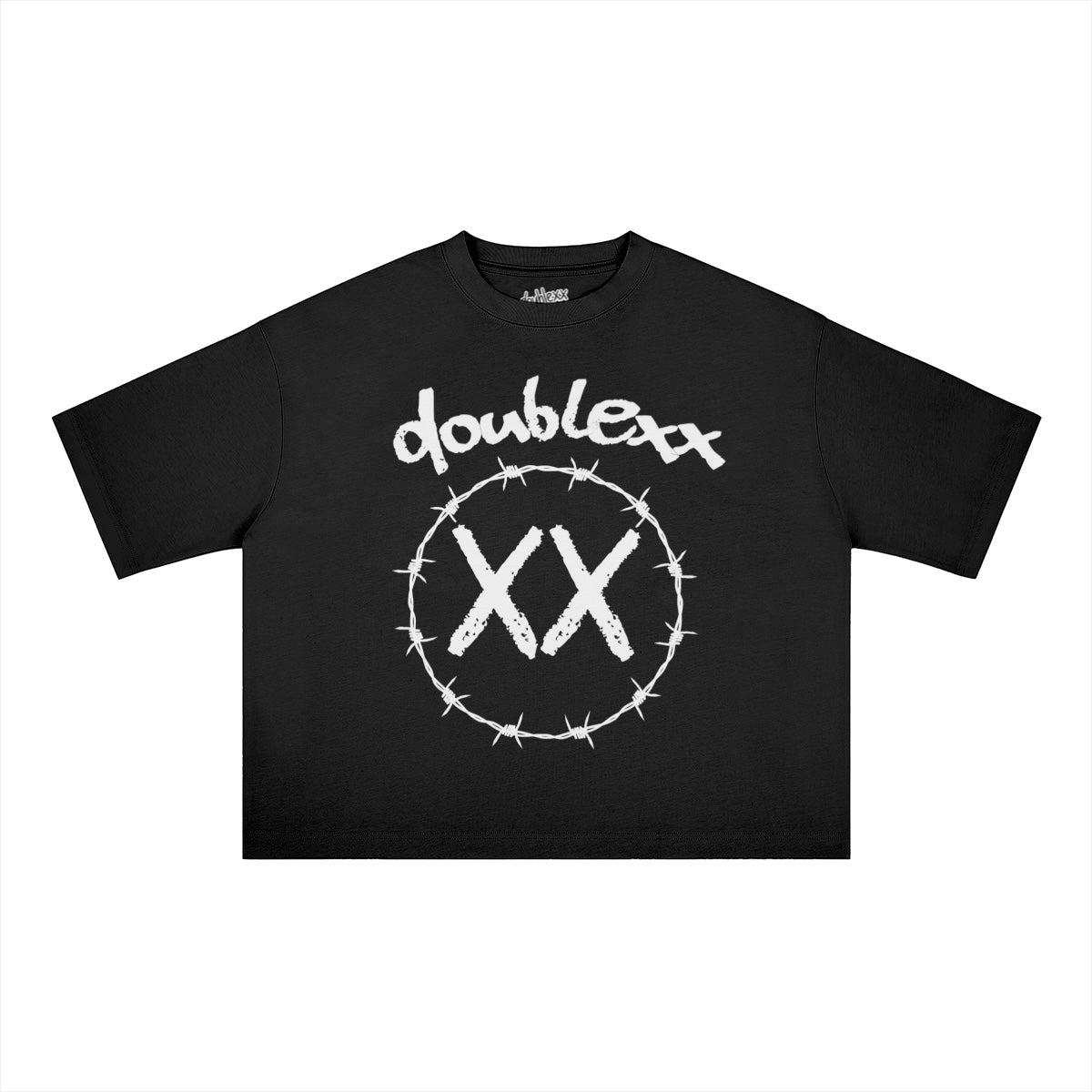 DOUBLEXX - TEE BLACK
