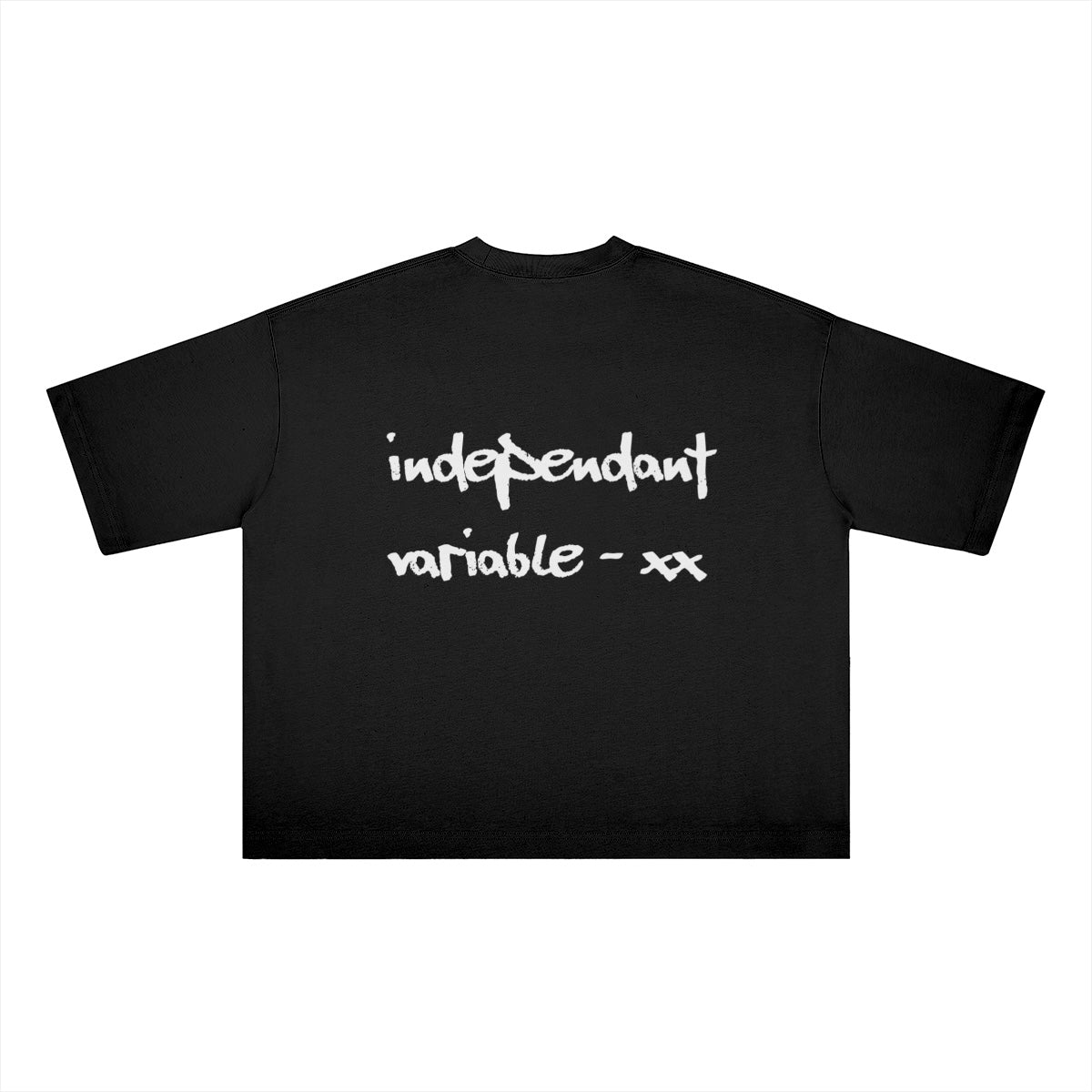 DOUBLEXX - TEE BLACK